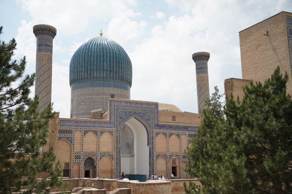 サマルカンドのモスク