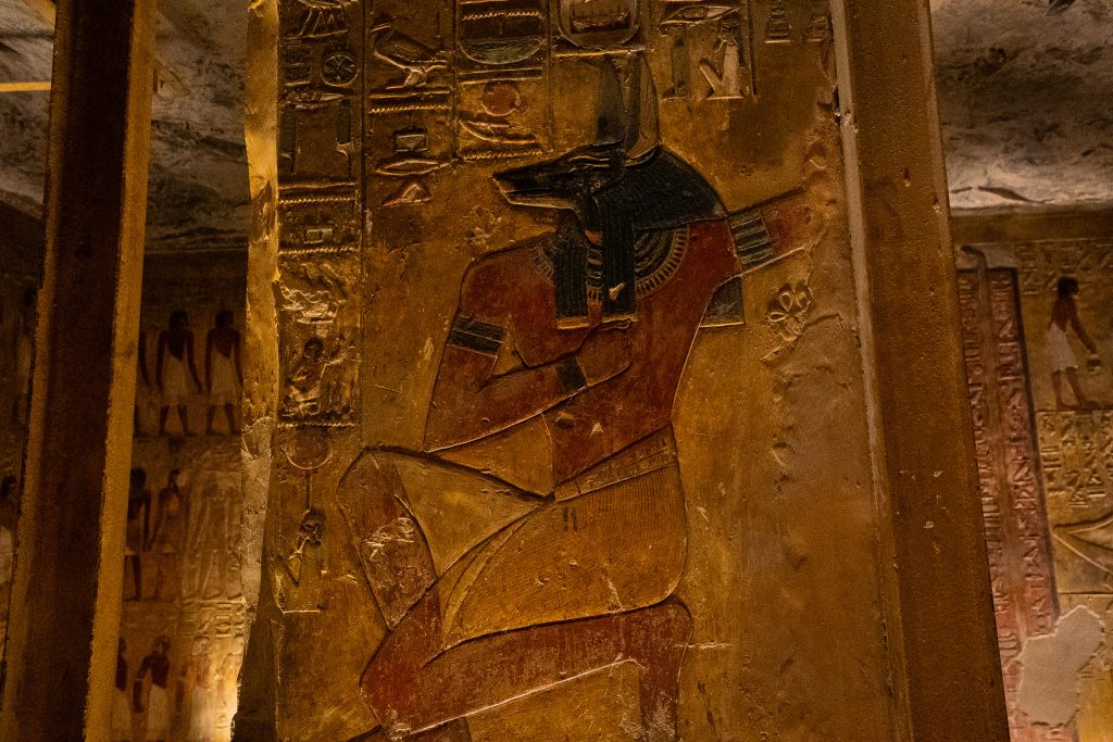 ルクソールの王家の内部