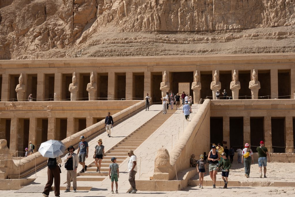 2024年11月のハトシェプスト女王葬祭殿